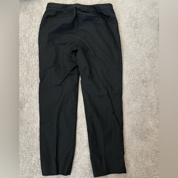 Lafayette 148 New York Black Straight Leg‎ Pant 8 - Picture 2 of 4